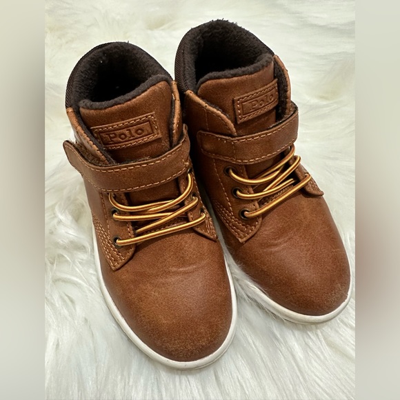 POLO Court Sneaker Boot (Little Kid) - Picture 2 of 4